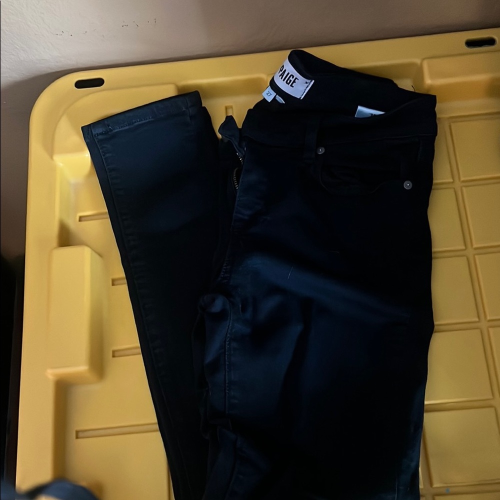 Paige Black Skinny Jeans